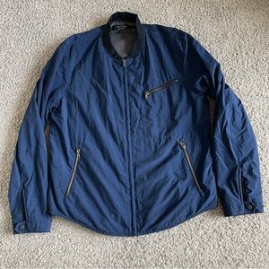 Rag & Bone Lightweight 3 Zipper Pocket Bomber Jacket